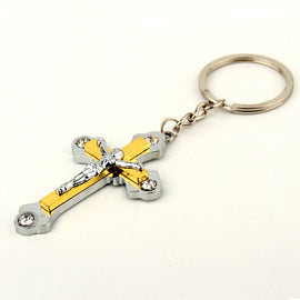 Classic Cross Keychain