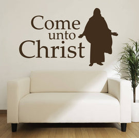 Come unto Christ Wall Decal