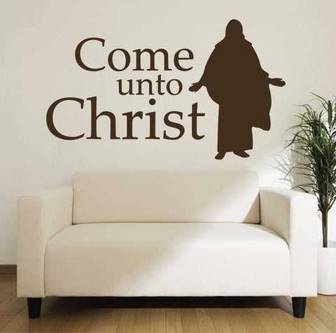 Come unto Christ Wall Decal