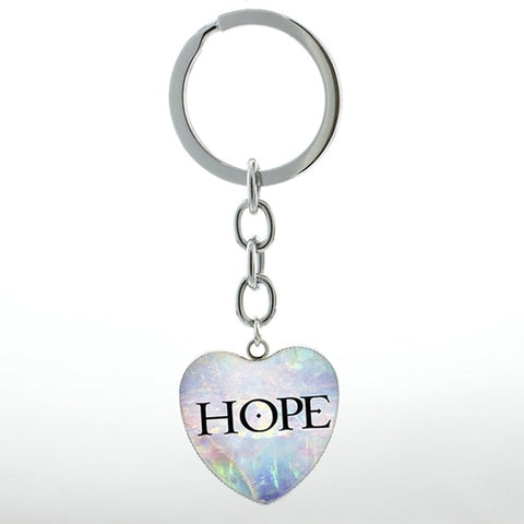 Hope of Heart Pendant Keychain